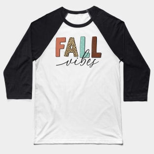 Fall Vibes Baseball T-Shirt